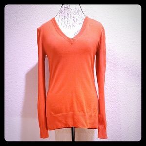 J.Crew V-Neck Lightweight Cotton Sweater